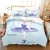 Cartoon Ballet Dancing Girl Duvet Cover Set Princess Style Twin Siz Bedding Set Kids Girl Nordic Bed Cover 150 90  Queen King