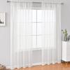 1 лист практичная прозрачная износостойкая съемная полиэстеровая декоративная занавеска для гостиной для балкона