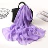 New Fashion Spring/Summer Women Solid Headband Beach Silk Scarf Shawls Female Long Wraps Panama Beach Sunscreen Hijab