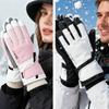 Модные зимние водонепроницаемые перчатки для сноуборда и лыж, унисекс