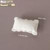 Mini Dollhouse Miniature Lace Pillow 1:12 Doll Furniture Sofa Pillow Model  For OB11 Doll