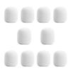 10Pcs Thicken Microphone Foam Mic Cover Professional Studio WindScreen Protective Grill Shield Soft Sponge Foam Microphone Cap