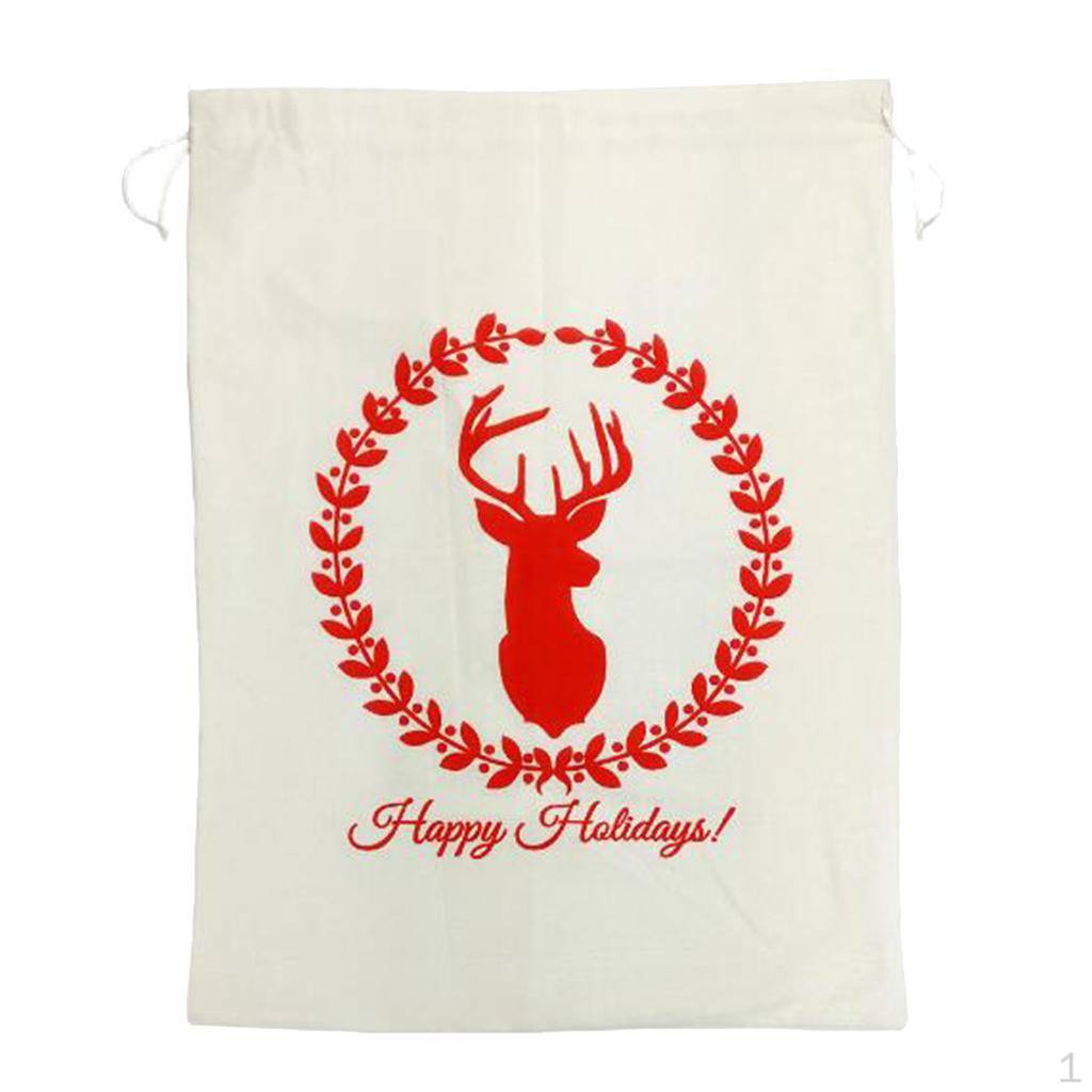 Gift Bag, Christmas Present Packing Bag Backpack Drawstring Bags Presents Storage