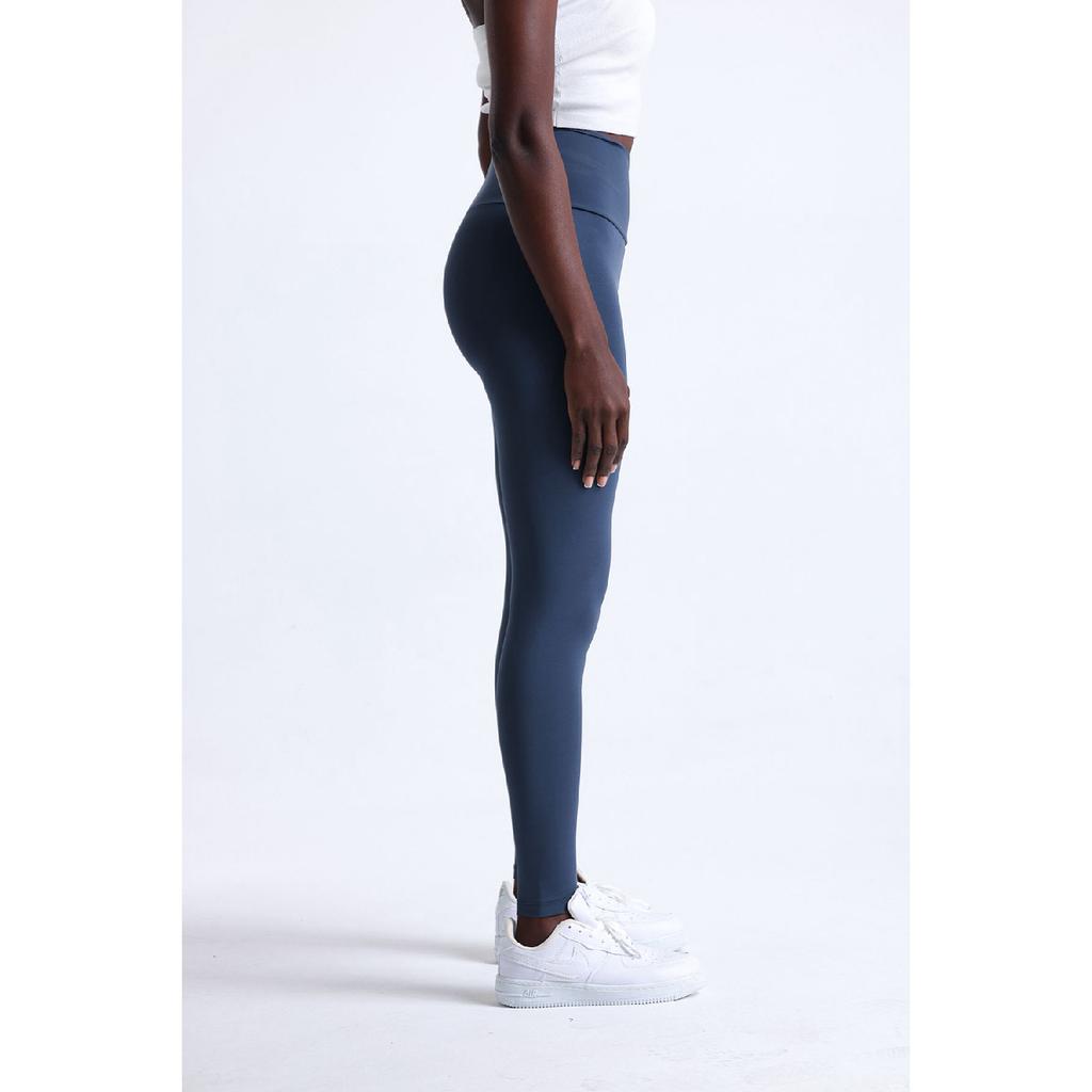 Navy Blue Cross Belt Push-up Slimming High Waist 1 Size Slimming Tights