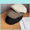 Cotton Linen Flat Cap For Women With Sun Protection And Breathability For Spring Summer Wear