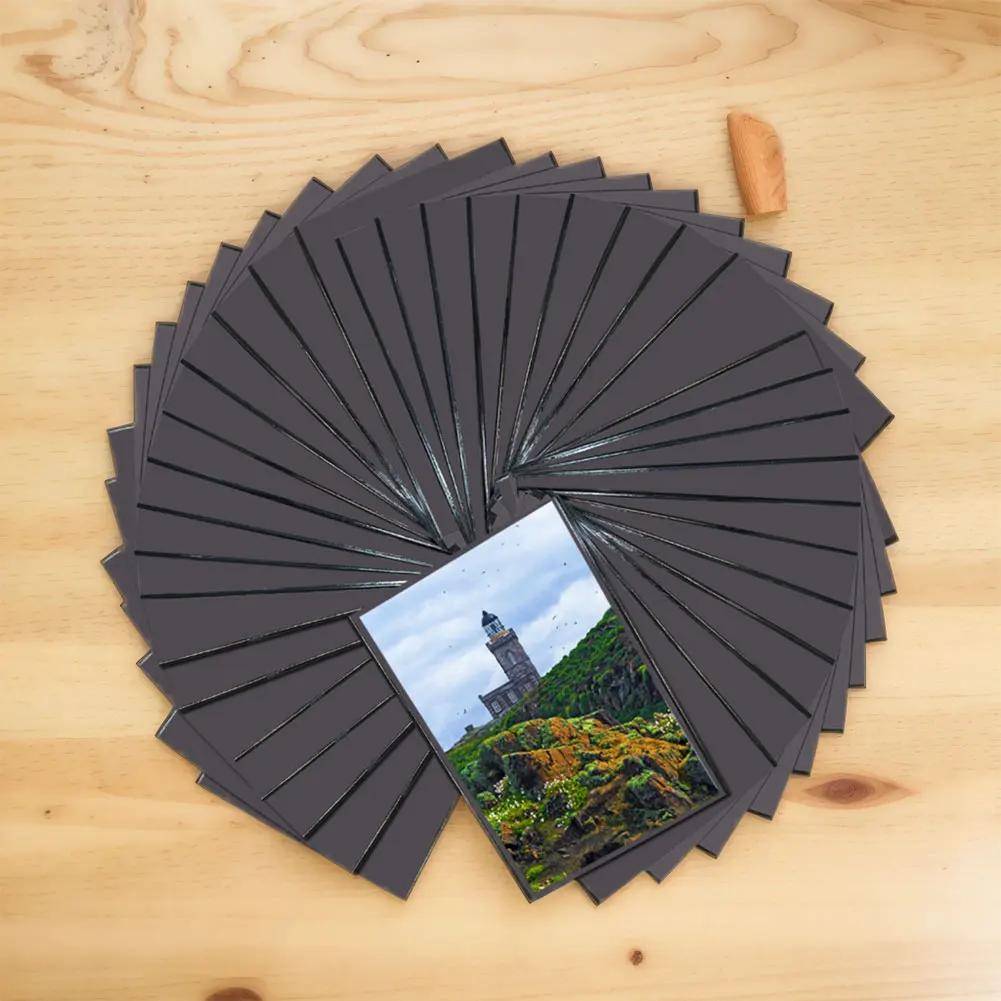 10/15 шт. Магнитная фоторамка Магнитная рамка для фото Подходит для фотографий 4x6 дюймов Рамка для демонстрации фотографий Многоразовая для холодильника, шкафа