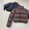 Autumn and Winter Wear Down Jacket Women's Style Style Bread Coat Solid Color Short Coat