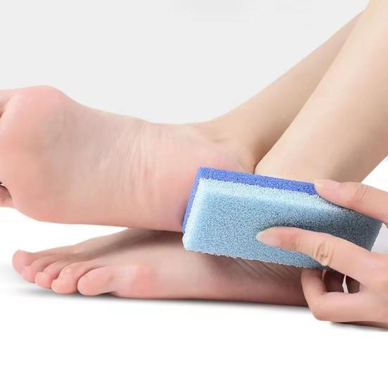 Foot Pumice Stone with Stripes Double-Sided Hard Skin Callus Remover And Exfoliator Professional Pedicure Tool for Feet