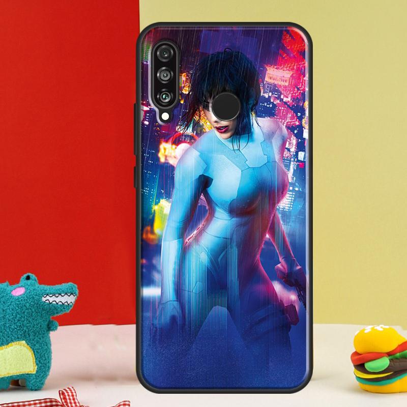 Чехол для Huawei Nova 12s 12i 11i 8i 9 10 SE Y91 Y90 Y60 Y70 Y72 Y61 P20 P40 P30 Lite P60 Pro с изображением из аниме Призрак в доспехах