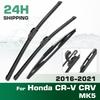 For Honda CR-V CRV MK5 2016-2021 2017 2018 2019 Wiper Front & Rear Wiper Blades Windshield Windscreen Window Brushes 26"+17"+12