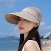 Легкая летняя шляпа от солнца с широкими полями, полиэстеровая ткань, женская, защита от солнца, УФ-защита