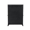 Metal Pegboard Kit 2 Panels Heavy Duty Pegboard Wall   Garage Tool Storage with Hooks