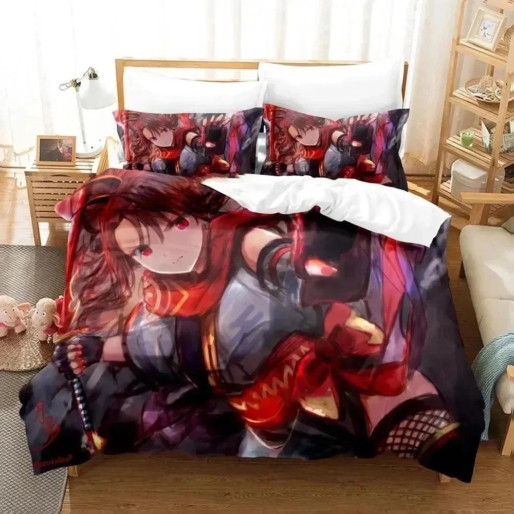 New 3D Print Anime Revue Starlight Comfortable Duvet Quilt Cover Pillowcase Bedding Set Children Bedroom Decoration Home Textile