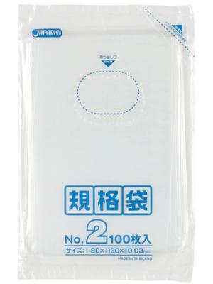 Japax LD Standard Bag 2 Толщина Прозрачный Нет. 0,030 мм К-02