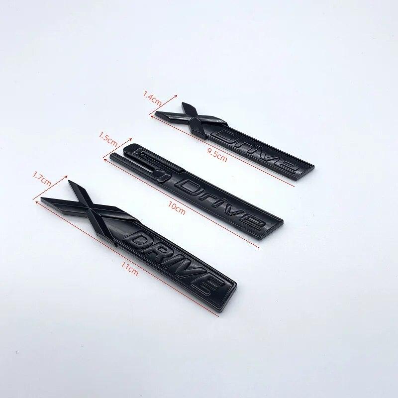 Старая глянцевая черная эмблема с буквами 520i 523i 525i 528i 530i 535i 540i для BMW 5 серии E60 E61 F10 F11 G30, наклейка на багажник автомобиля с логотипом