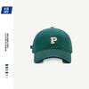 P standard versatile cap men's and women's soft top baseball cap simple big head show face small running sports hat