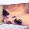 Tropical Beach Tapestry Nordic Style Starry Sky Tapestry Tapestry Bedroom Psychedelic Tapestry