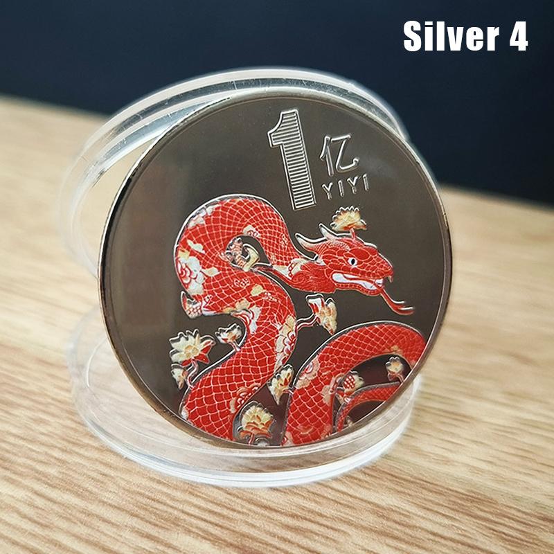 1 шт. 2025 год Змеи памятные монеты китайский зодиак змея медали 3D рельефные монеты коллекционные монеты года