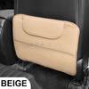 BLALION PU Leather Car Anti-kick Pad Auto Seat Back Organizer Storage Bag Car Backseat Anti Scratch Protector Pads with Cover