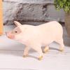 Детская развивающая игрушка Милая модель животного Симуляция свиньи Миниатюрный элемент декора для дома