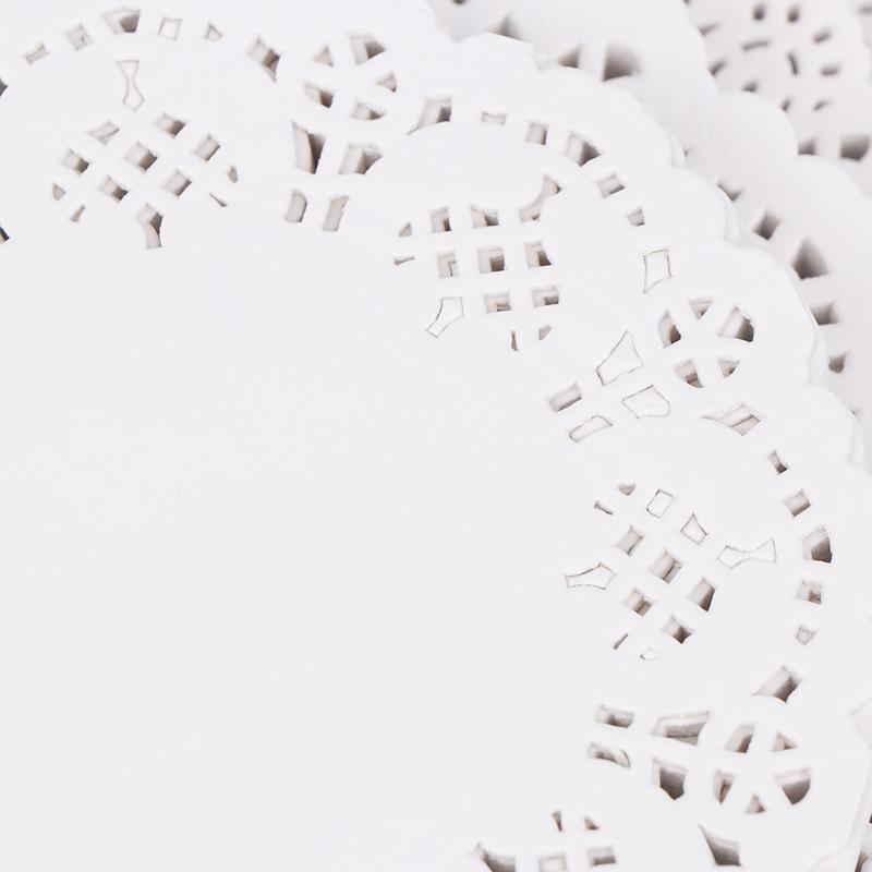 150 шт., круглая бумажная салфетка с кружевными краями, подложка для кексов, жареная еда, десерт, печенье, вечеринка, свадьба, бисквит, торт, посуда, подложка для чашки