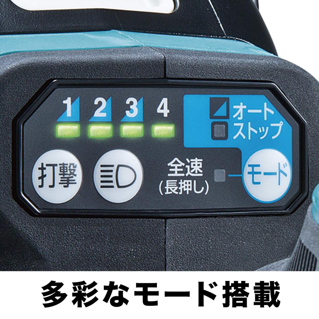 Makita TW300DRGX Аккумуляторный ударный 18 В с двумя и кейсом гайковерт, 6 Ач, аккумуляторы, зарядное устройство,