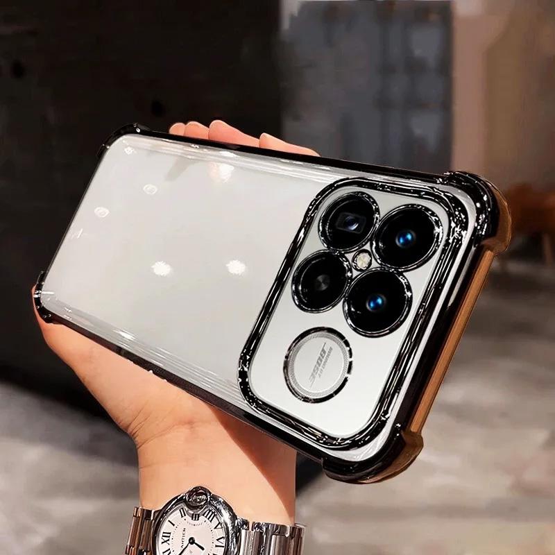 Прозрачный Ультратонкий Чехол-Бампер из ТПУ с Полной Защитой для Xiaomi Poco F9 F8 Ultra, Мягкий Защитный Чехол, Силиконовая Ударопрочная Накладка Funda Coque
