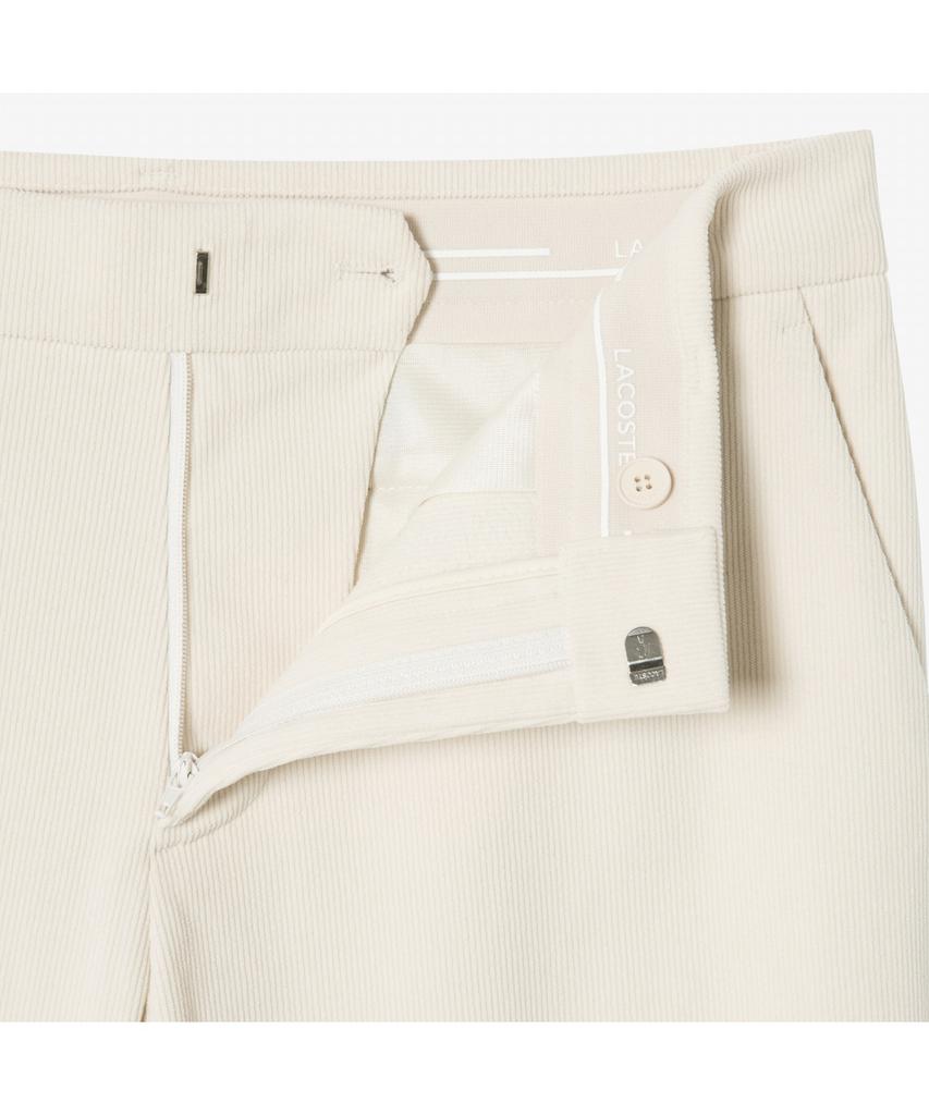 LACOSTE Мужские вельветовые брюки из полиэстера Hh820E-55N Xfj