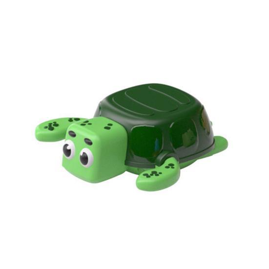 Детская игрушка для ванной без батареек Прекрасный мультяшный черепаха Водная игрушка Интересные успокаивающие интерактивные игрушки Ванная комната Ванна Душ Заводная игрушка Детский подарок