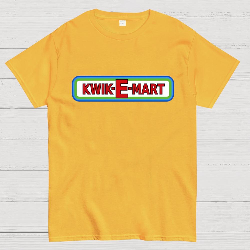Kwik-E-Mart Unisex Cotton Summer Casual Cool Loose T-Shirt