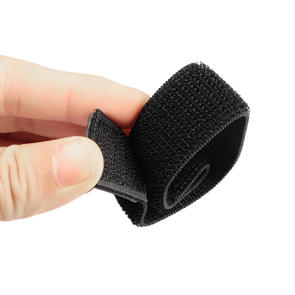 3 Colors Elastic Truss Cane Sleeves Pole Glove Fastener Tip Cover Straps Fishing Rod Tie