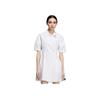 Neo X Strawberry Bear Co-Branded SS23 Solid Color Loose-Fit Sports Polo Dress Women Dress White IP4023