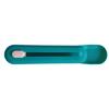 Cat Strip Spoon Push Button Portable Slot Ergonomic Cat Feeder Squeeze Spoon for Pet Blue