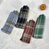 Шерстяные клетчатые перчатки Популярные термоперчатки Xiaoxiangfeng Женские перчатки для сенсорных экранов Универсальные