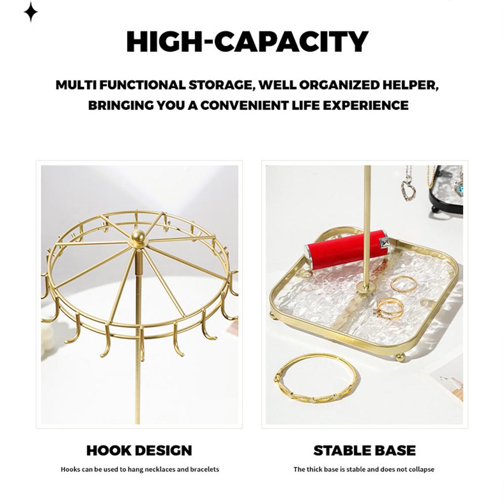 Модный железный органайзер-подставка для украшений для ожерелий, серег и т. д.. Для Легкого