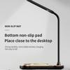 For Modern Led Office Desk Lamp Wireless Charger Lamp 15w Fast 3 In 1 Wireless Charging For IPhone Phone Watch Earphone