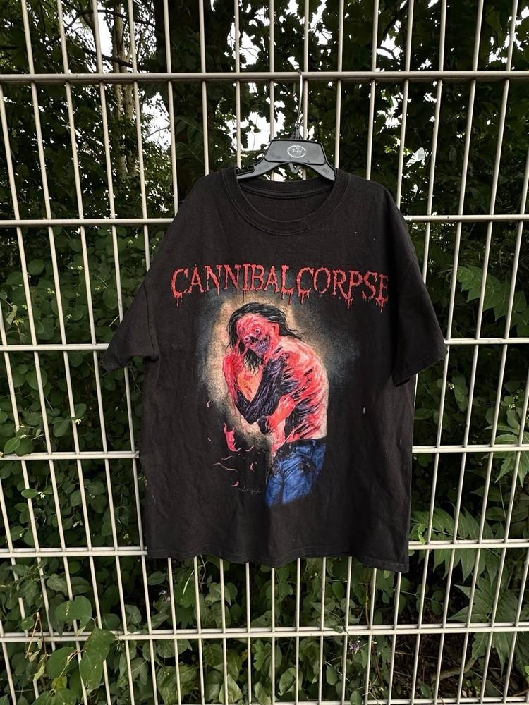 Новая редкая черная футболка Cannibal Corpse Shedding My Human Skin S-5XL TT453 Унисекс