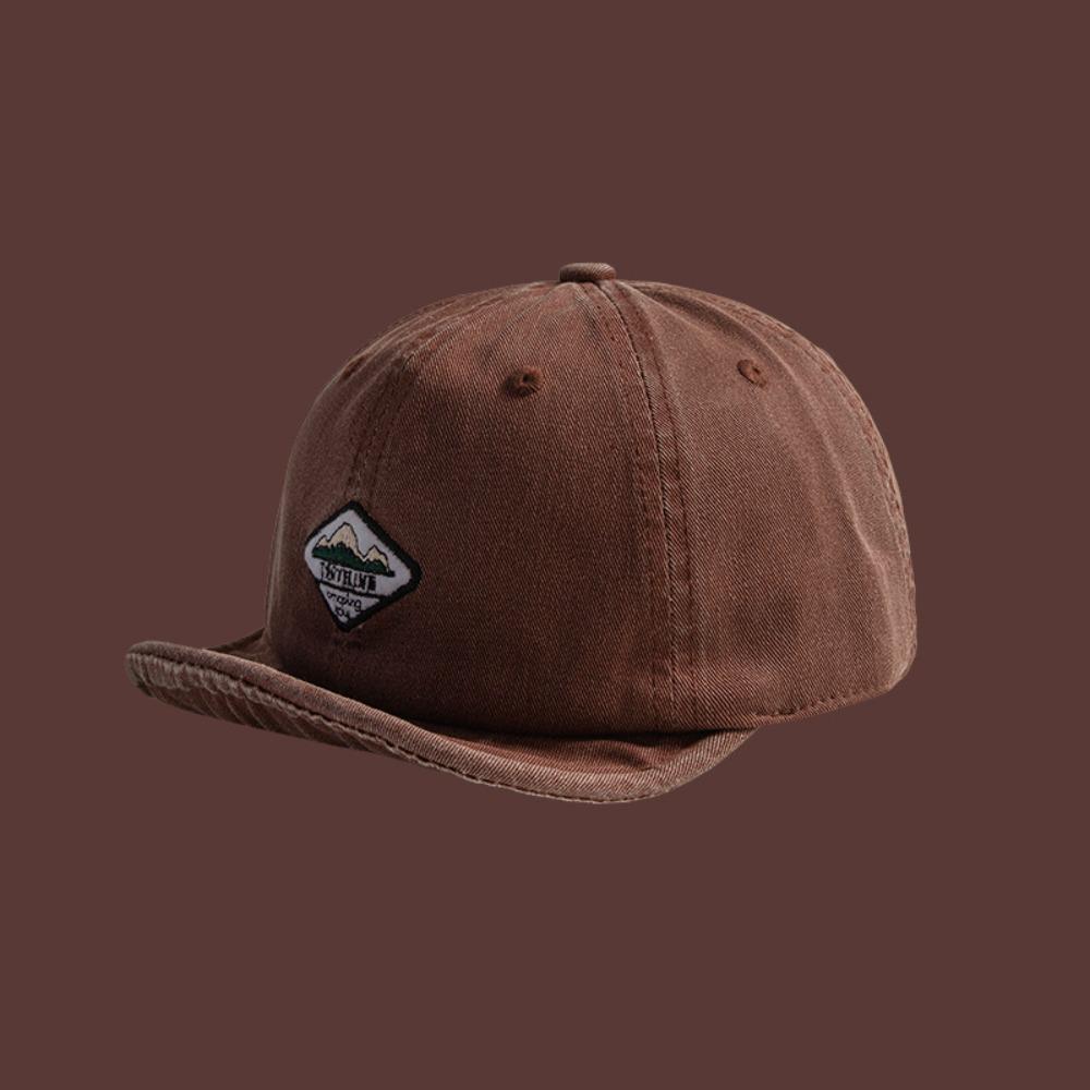 Soft Brim Short-Brimmed Hat Big Head Circumference Sunscreen Hat New Baseball Cap