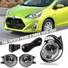 Комплект противотуманных фар с дневными ходовыми огнями для Toyota Prius C/Aqua 2015-2017