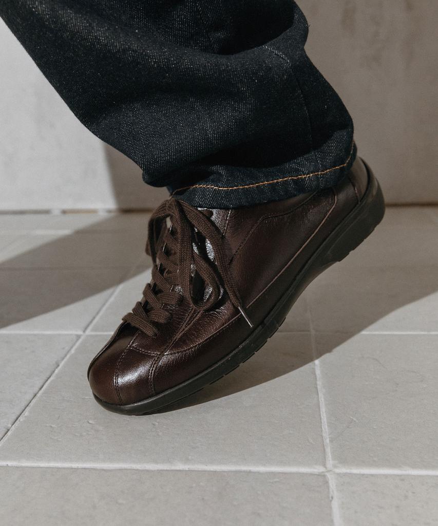 Кроссовки Glen-Waverley 03150 Amos Derby (Кожа Коричневый)