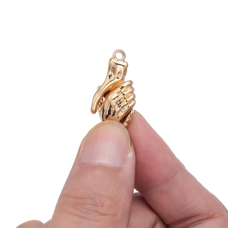 4 шт. 32x12,5 мм рукопожатие сильная магнитная застежка в форме ладони магнитная застежка пара кулон ожерелье для изготовления ювелирных изделий DIY Шарм разъем