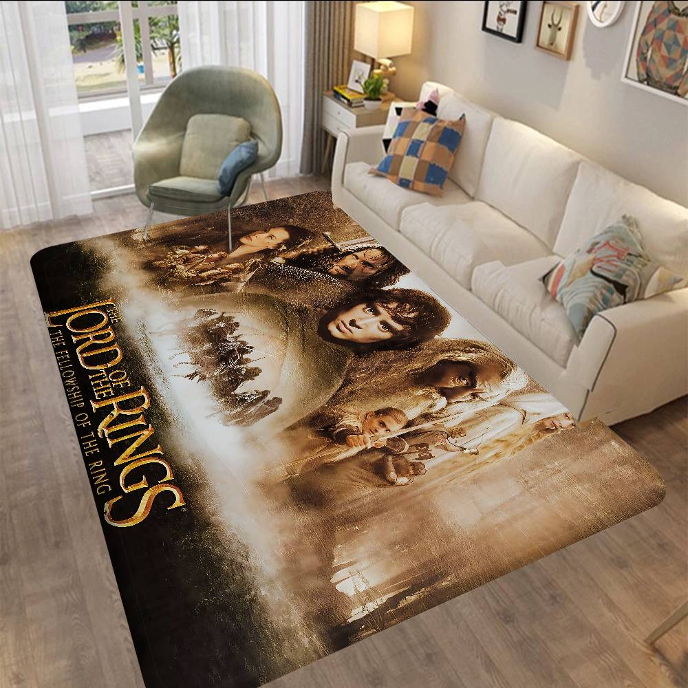 Fantasy The L-Lord Films Of The R-Rings Bath Mat Kids Room Bedroom Decoration Balcony Anti-Slip Doormat Living Room Alfombra