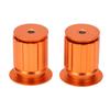 Bike Handlebar Plug Bike Expansion Locking Handlebar Block Aluminum Handlebar End CapOrange