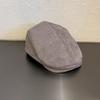 Однотонная теплая шапка Ретро кепка с утиным козырьком Новая шляпа-берет