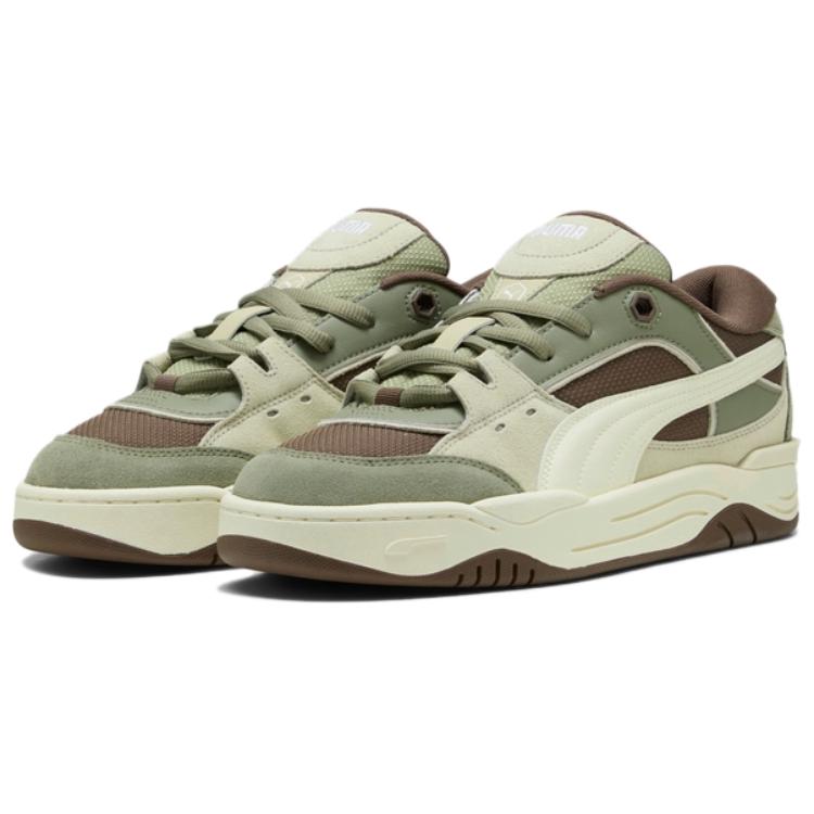 Puma 180 Повседневные Классические Простые Ретро Дышащие Кроссовки с Низким Верхом Унисекс Кроссовки Коричневые 389267-34