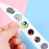 Children Birthday Gifts Cartoon Animal Eyes / Nose / Mouth Stickers Educational Toys Glue Stickers