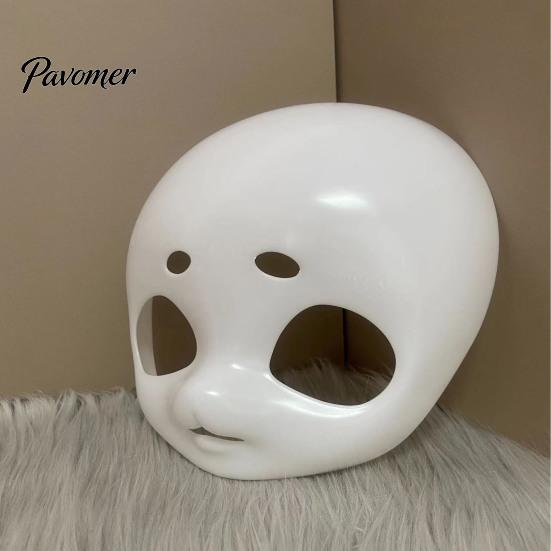 База-маска для головы животного DIY для фурсьюта, Белая 3D-маска для фурсьюта для косплея, Пустая маска для фурри/терианцев, Хэллоуин, Костюмированные вечеринки
