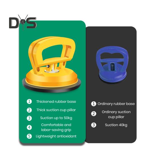 Powerful Car Dent Remover Suction Cup Dent Puller with Ergonomic Handle Easy To Use Paintless Car Body Dent Repair Kit