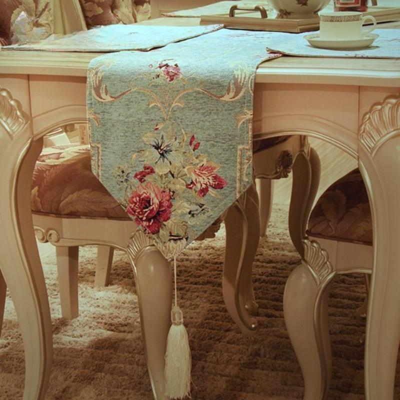 Легкие роскошные подвесные столы с кисточками, флаг, хлопок, лен, цветок, современный минималистский декор для скатерти, чайной обеденной скатерти, коврика