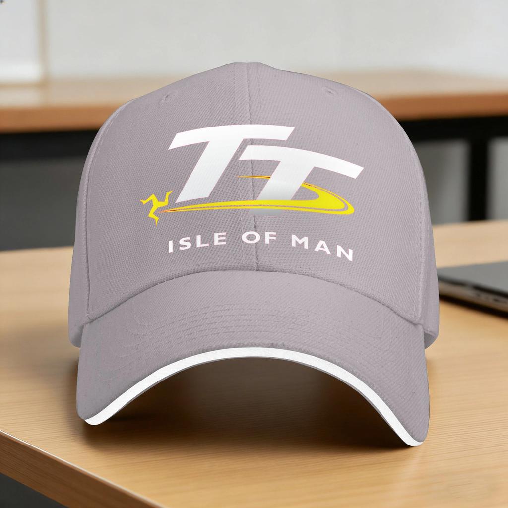Бейсболка Isle Of Man TT Стильная Мужская Взрослая Хип-Хоп Кепки Дизайн с Козырьком от Солнца Для Пешего Туризма Рыбалки Бейсболки Идея для Подарка
